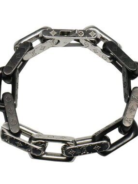 Louis Vuitton Bracelet Monogram Chain Metal